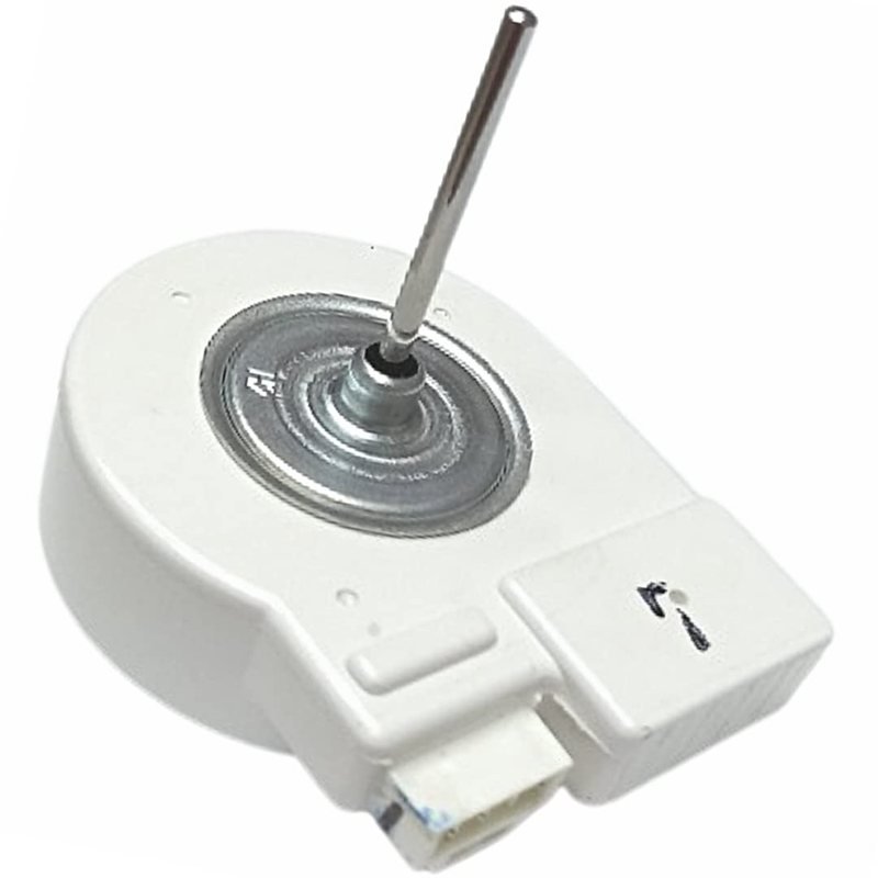 Motor ventilador Motor sin Aspa Blanco para nevera y nevecón Samsung - Motor de ventilador (solo motor, sin aspa), carcasa blanca